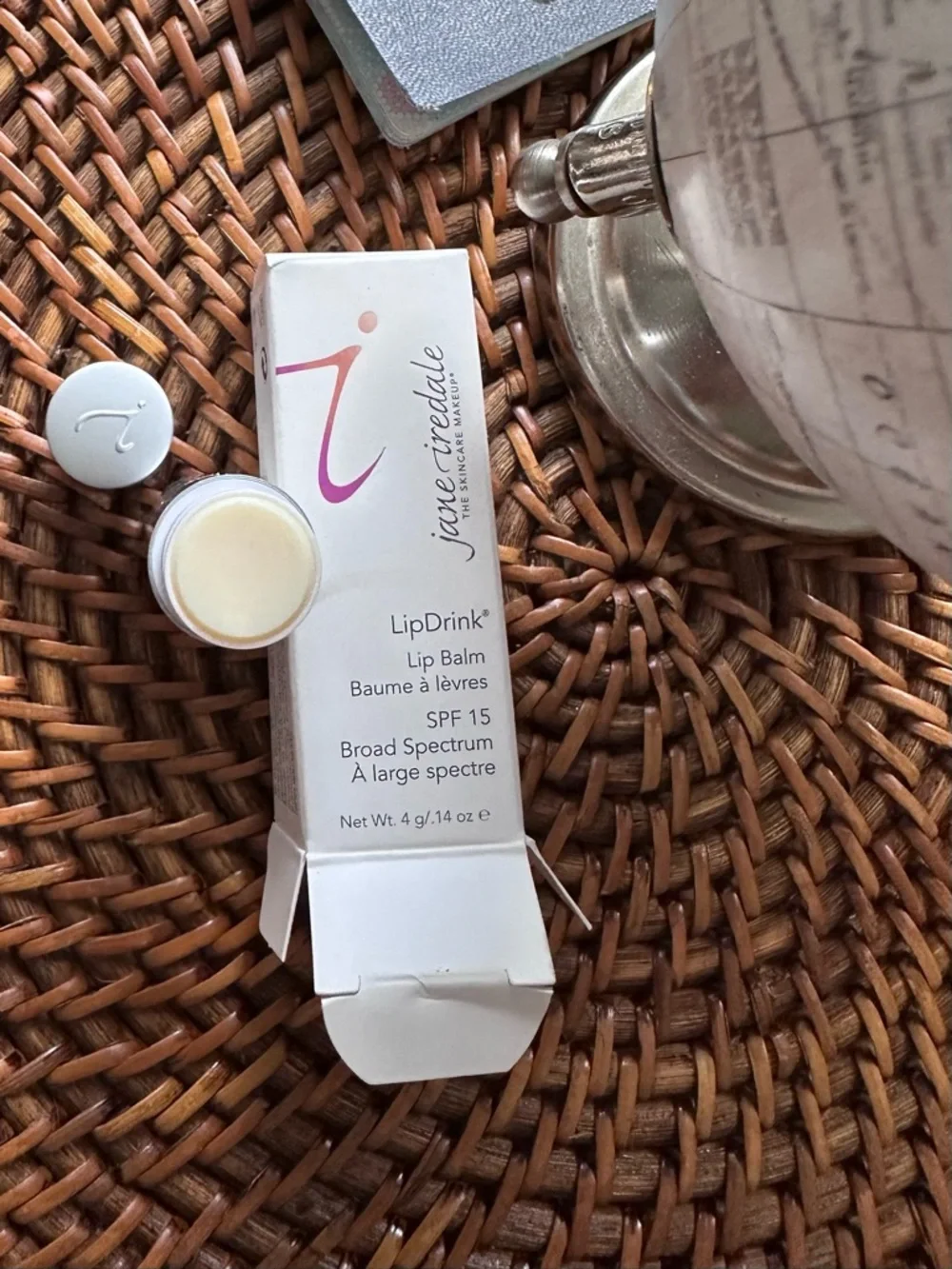 jane iredale “Sheer” LipDrink SPF 15 Lip Balm New in Box